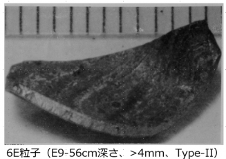 図２(n)　6E粒子の外観