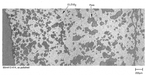図７　単相領域（拡大金相写真、1-9-F粒子）[3]