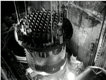 図19　炉心上部構造物の取出し [1]