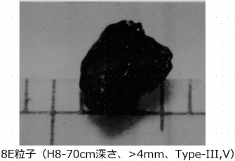 図２(u)　8E粒子の外観