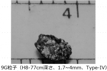 図２(x)　9G粒子の外観