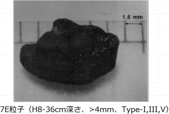 図２(r)　7E粒子の外観