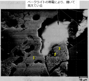 図16(e)　多孔質領域の拡大BSI（さらに拡大）