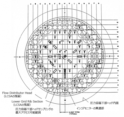 図３(a) Vessel内面サンプルの採集位置 [8]